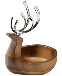 Nambe Reindeer Candy Dish