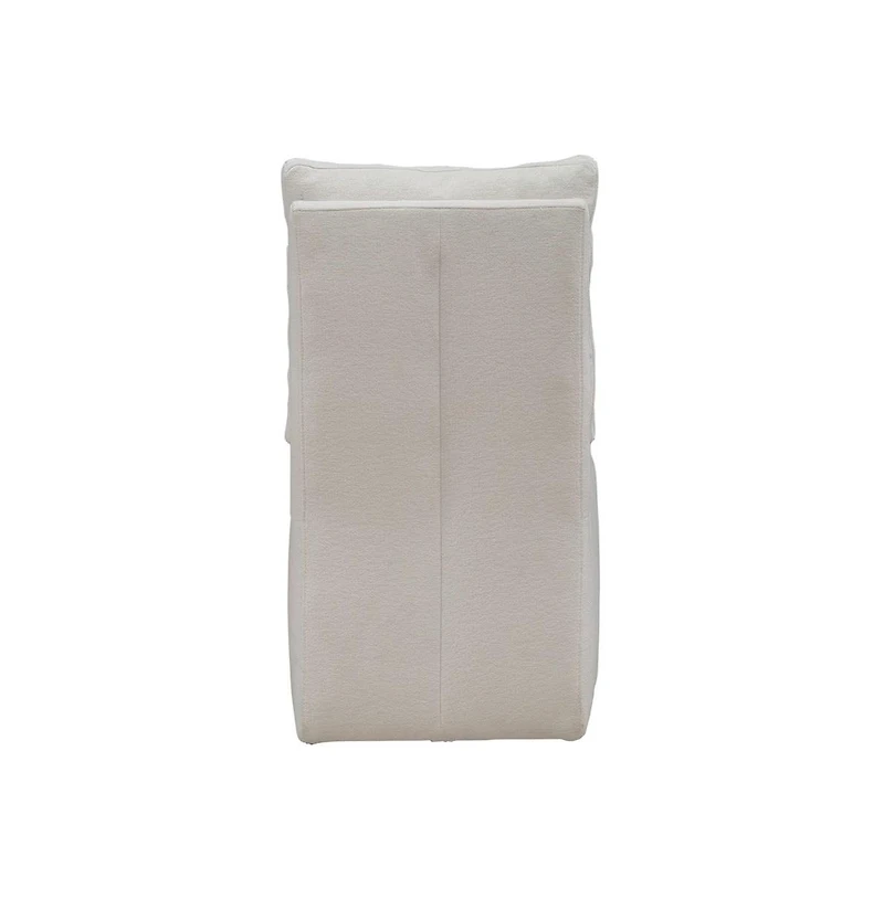 Liberty Furniture Industries, Inc. Accent Dining Chair with Castors - Squared Back - Ivory Upholstry