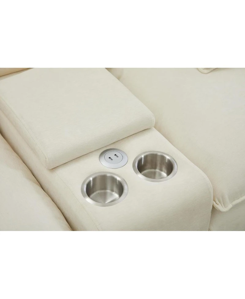 Streamdale Furniture Seven-piece sofa set with console