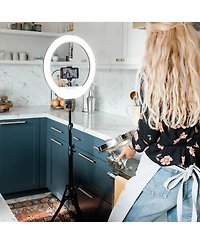 Lume Cube Portable Bi-Color Led Ring Light with Stand without Battery
