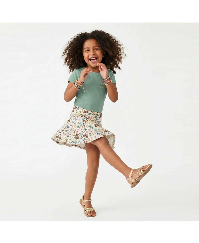 Mightly Kids Fair Trade Organic Cotton Pocket Skort