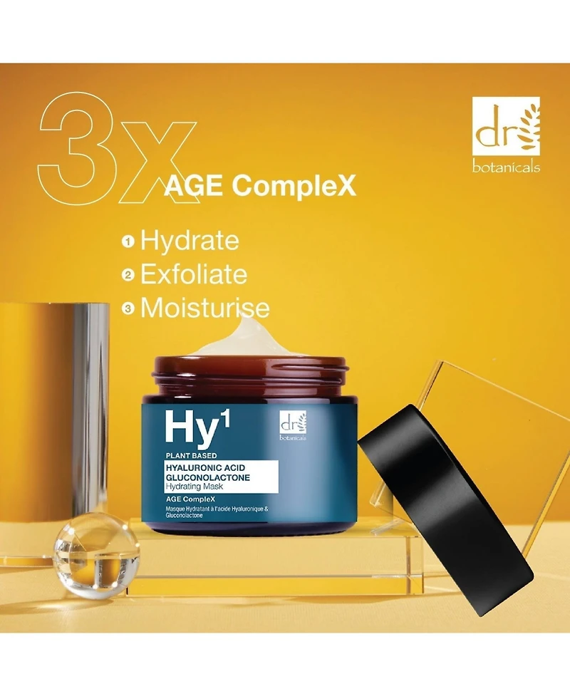 Dr. Botanicals Hyaluronic Acid 1 Percentage and Gluconolactone Mask 60milliliter