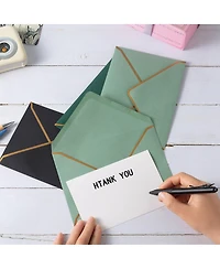 Gnuadz Envelopes With Border Stickers Greeting Cards Invitation