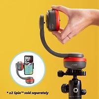 Joby Pan Tilt Bracket for Spin Heads, Gray