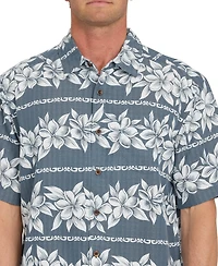 Quiksilver Waterman Men's Horizons Short-Sleeve Woven Shirt