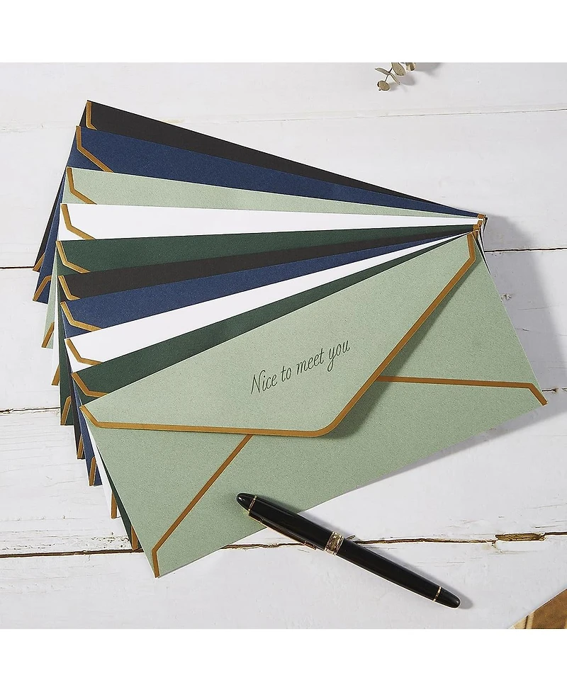 Gnuadz Business Envelopes Self Seal Border Office Mailing