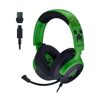 Razer Kraken V4 X Minecraft Edition Gaming Headset