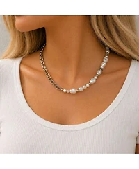Rebl Jewelry Liquid Pearl Necklace