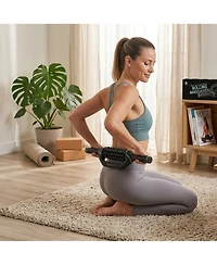Pursonic Full Body Heated Massage Mat and Rechargeable Rolling Massager