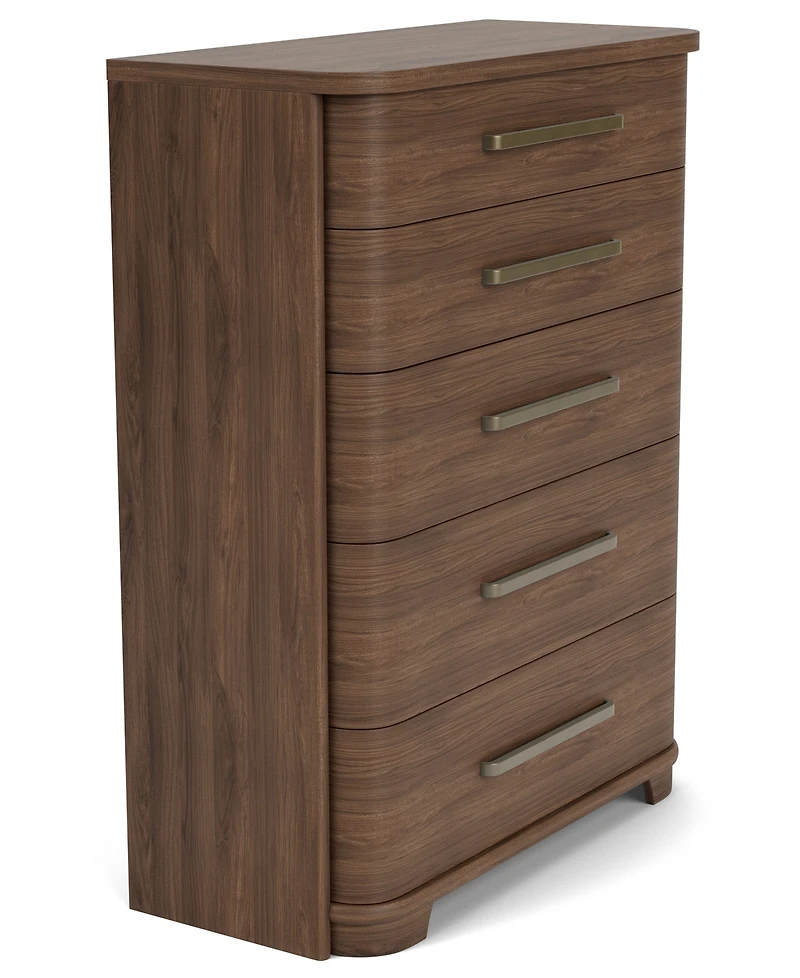 Amelie 54" Wood 5-Drawer Chest