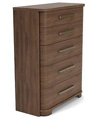 Amelie 54" Wood 5-Drawer Chest