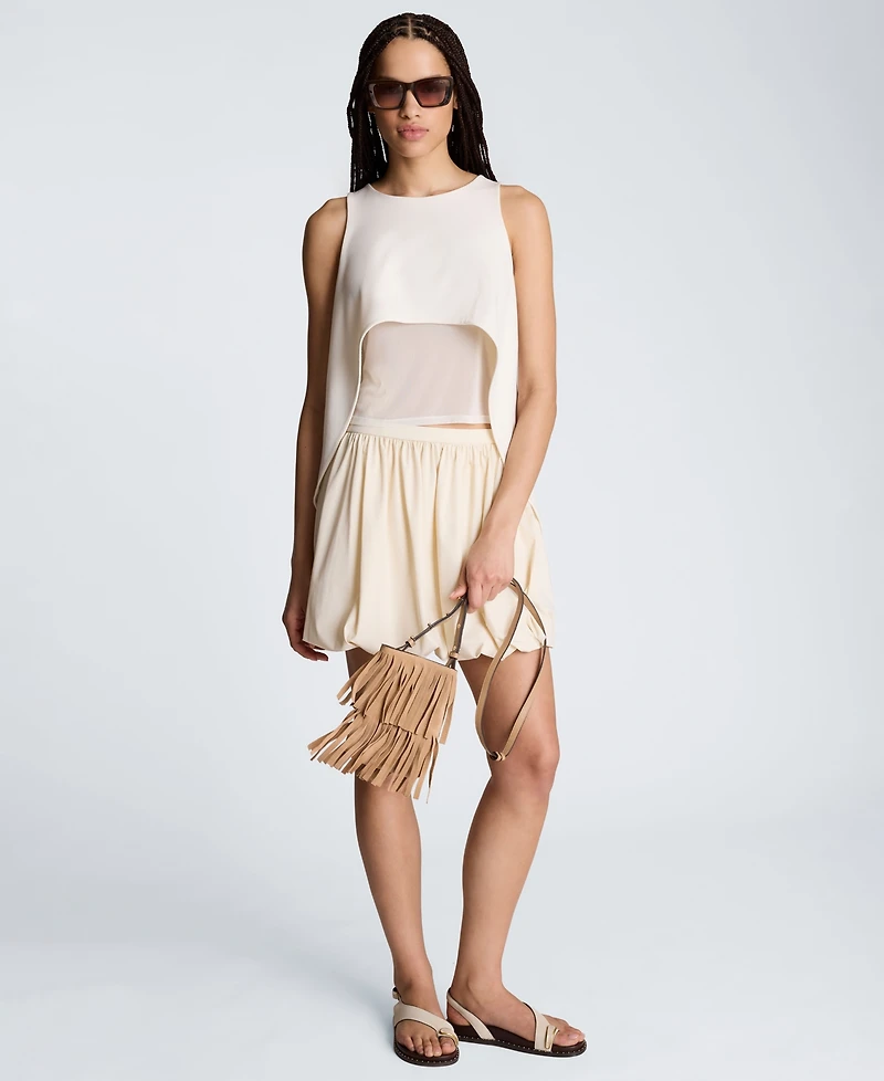 Kenneth Cole Women's Layered High-Low Tank Top