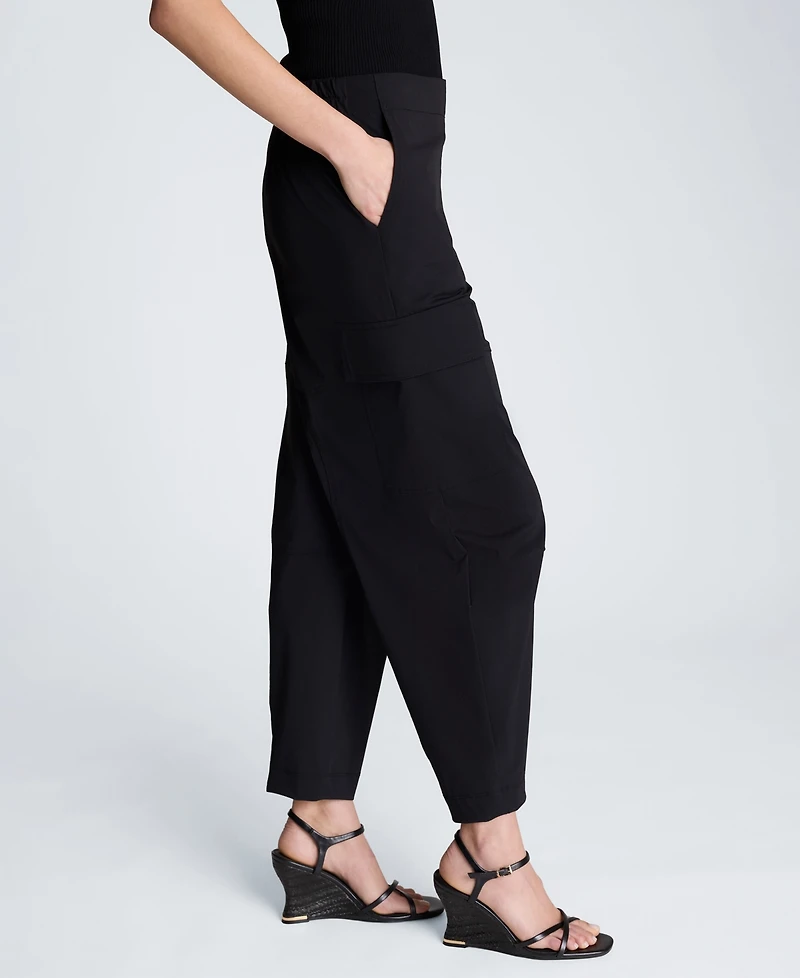 Kenneth Cole Women's Barrel Leg Cargo Pants