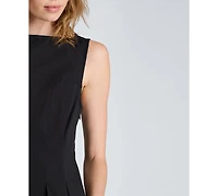 Kenneth Cole Women's Sleeveless Boat Neck Top