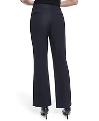 Karl Lagerfeld Paris Women's Mid-Rise Woven Pants