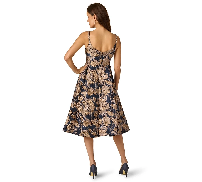 Adrianna Papell Women's Sleeveless Sweetheart Dress