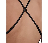 Calvin Klein Women's Cross Back Straps One-Piece Swimsuit