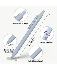 Gnuadz Morandi Gel Pens Retractable Fine Point Journaling Gifts 10pcs
