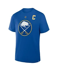 Fanatics Men's Rasmus Dahlin Royal Buffalo Sabres Authentic Stack Name & Number T-Shirt