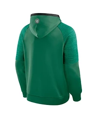 Fanatics Men's Kelly Green Dallas Stars Goaltender Defender Pullover Hoodie