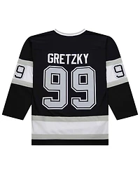 Mitchell & Ness Men's Wayne Gretzky Black Los Angeles Kings 1992-93 Power Play Jersey