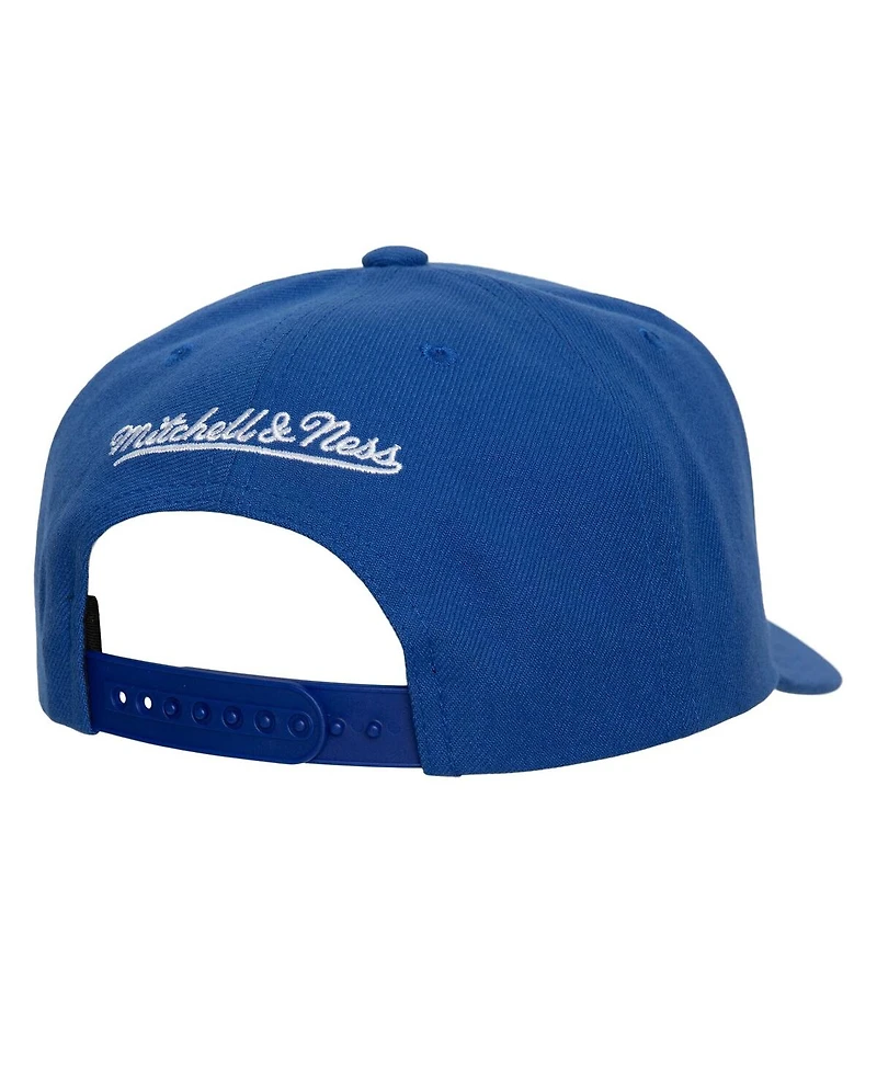 Mitchell & Ness Men's Navy Edmonton Oilers Core Team Ground Pro Adjustable Hat