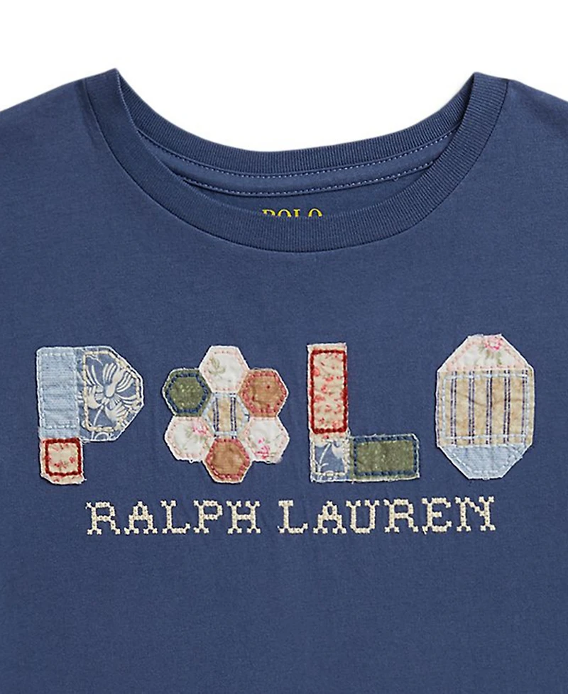 Polo Ralph Lauren Girls' 7-16 Short-Sleeve Jersey T-Shirt