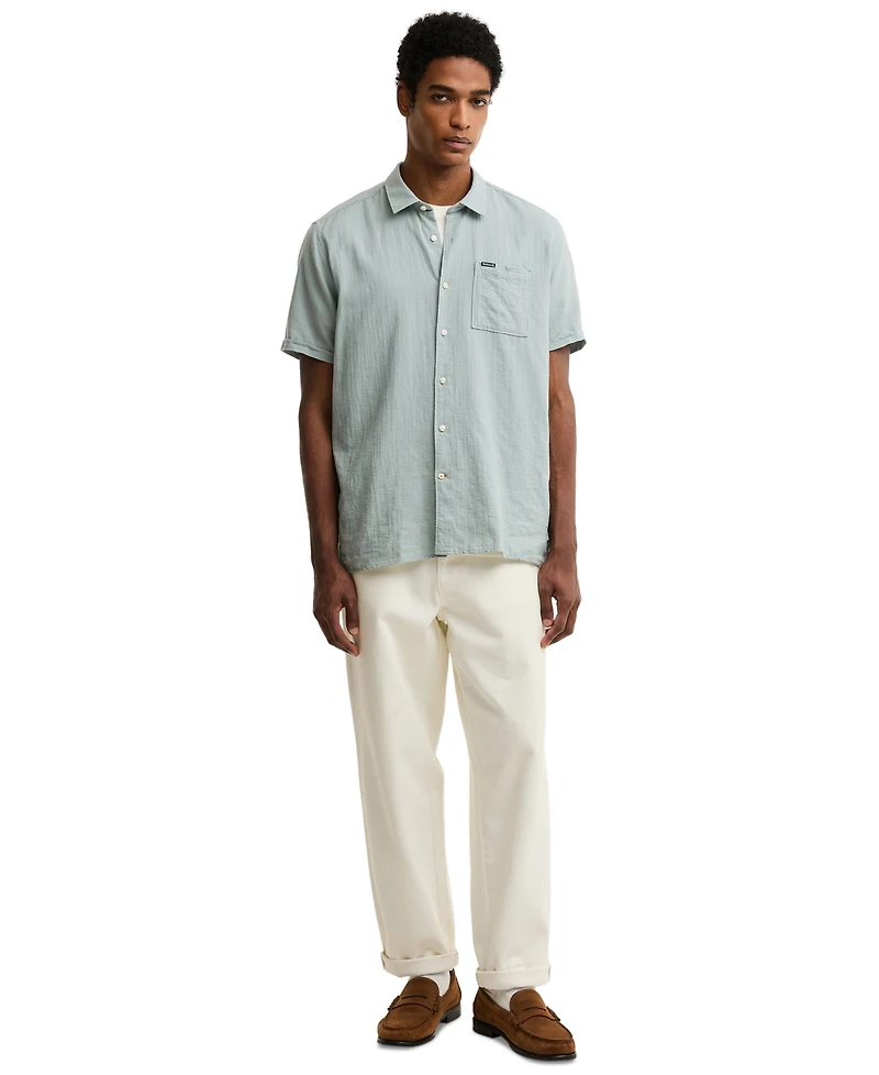 Barbour Men's Kingswood Relaxed-Fit Ripstop Summer Shirt