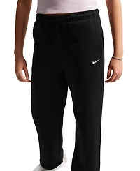 Nike Girls' 7-16 Sportswear Studio Fleece Drawcord Pants