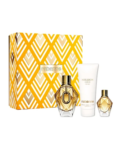 Rabanne 3-Pc. Million Gold For Her Eau De Parfum Gift Set