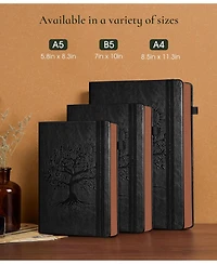 Gnuadz Vintage Leather Journal Lined A4 Notebook
