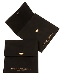 Donna Karan New York Worn 24k Gold-Plated Mariner Statement Brooch