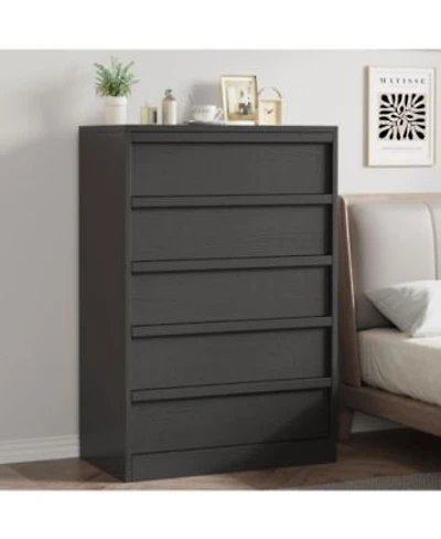Spacious Drawer Dresser For Bedroom With Ample Internal Storage Modern Multi Drawer Storage Cabinet Organizer Suitable For Living Room Nursery