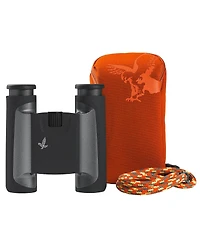 Swarovski Optik 8x25 Cl Pocket Mountain Waterproof Roof Prism Binocular with 6.8 Degree Angle of View, Anthracite
