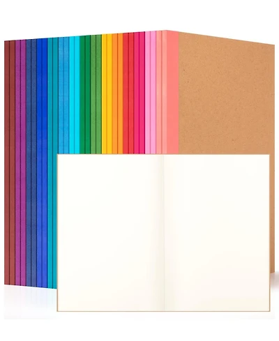 Gnuadz Rainbow Blank Notebook Journals Bulk