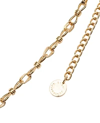 BCBGeneration Metal Knot Links Chain Belt