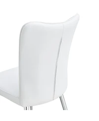 Streamdale Furniture Pu Dining Chairs (Set of 6)