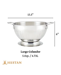Hestan Provisions Stainless Steel 5-Quart Colander