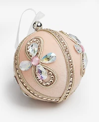 Holiday Lane Jeweled Classics Embellished Ball Ornament, Macy's Exclusive