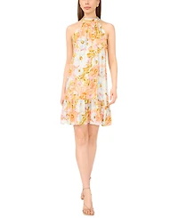 Msk Women's Floral Halter Dress