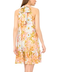 Msk Women's Floral Halter Dress