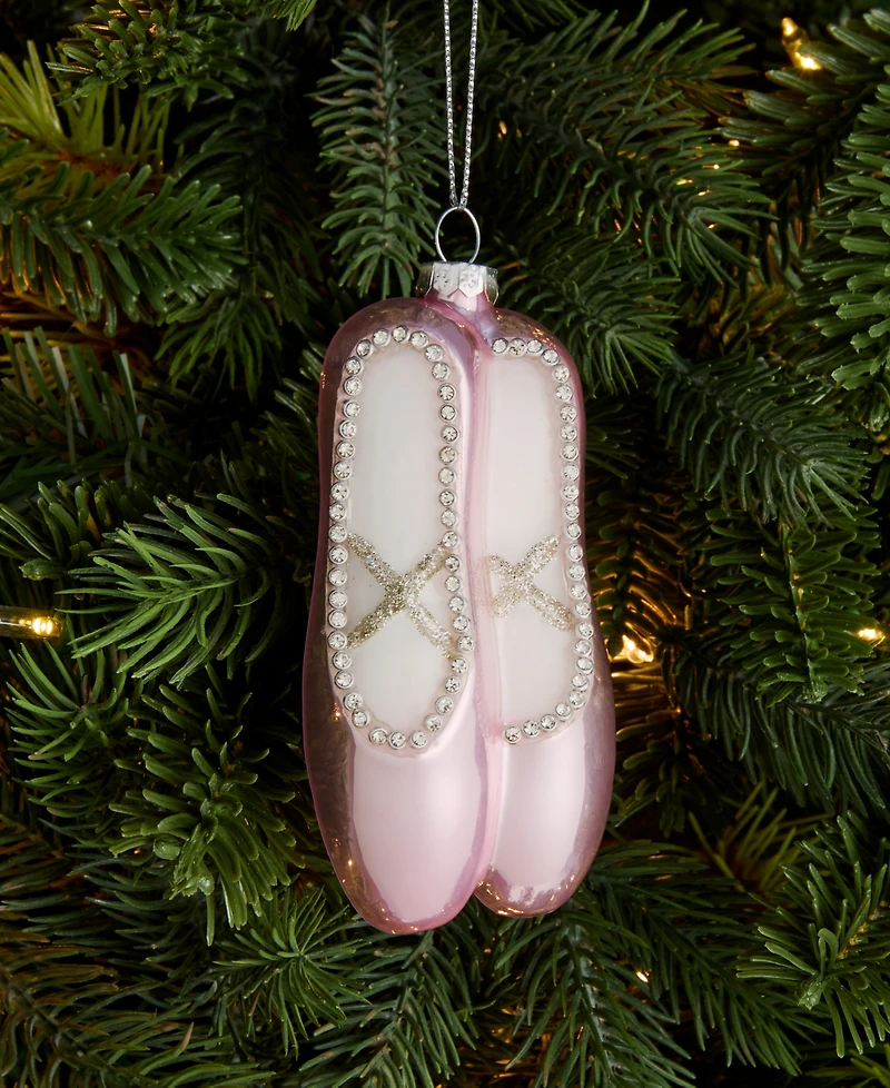 Holiday Lane Nutcracker Sweets Ballerina Shoes Ornament, Macy's Exclusive