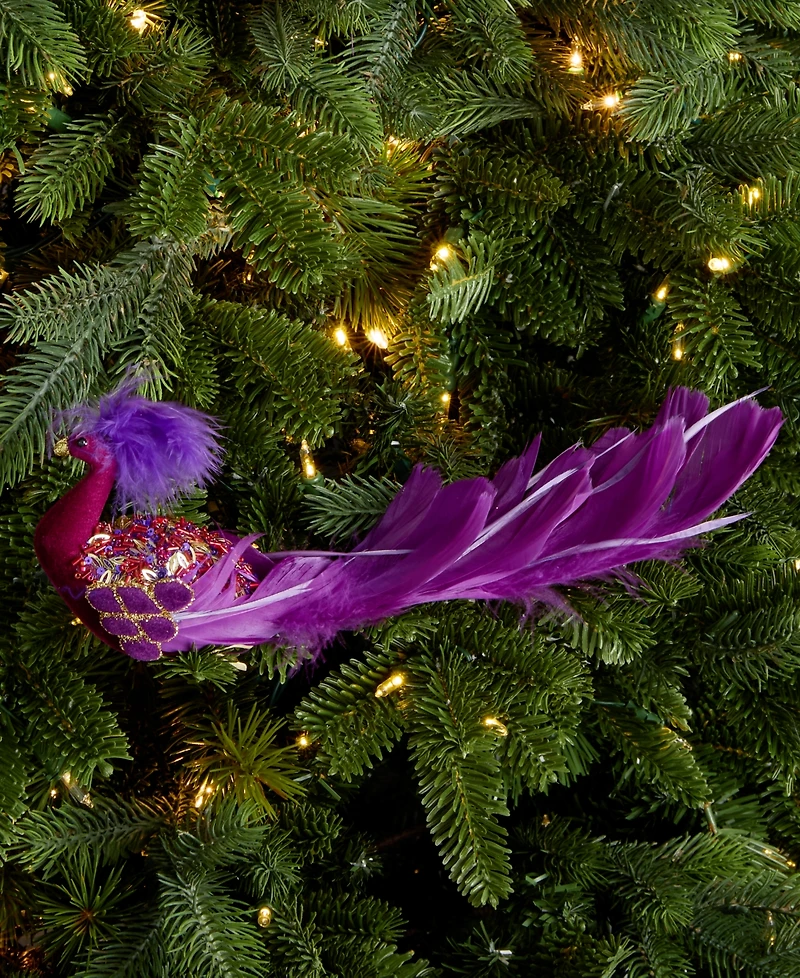 Holiday Lane Peacock Feather Clip Ornament, Macy's Exclusive