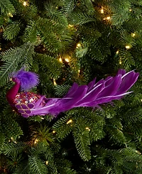 Holiday Lane Peacock Feather Clip Ornament, Macy's Exclusive