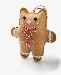 Holiday Lane Pets Felt Cat Ornament, Macy's Exclusive