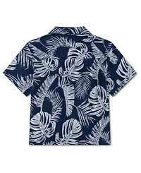 abercrombie kids Boys' 5-18 Gauze Camp Shirt