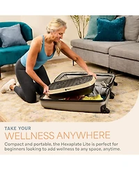 LifePro Mini Vibration Plate Exercise Machine – Full Body Platform for Lymphatic Drainage, Back & Joint Pain Relief