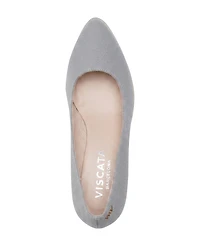 Viscata Roses Canvas U Cut Espadrille Wedges