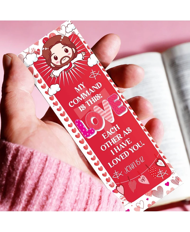 Gnuadz Valentine Scripture Bookmarks Christian Verse