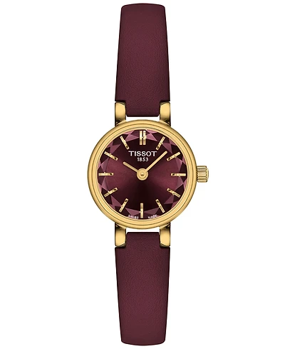 Tissot Women's Round Gold Stainless Steel Watch 19.5mm